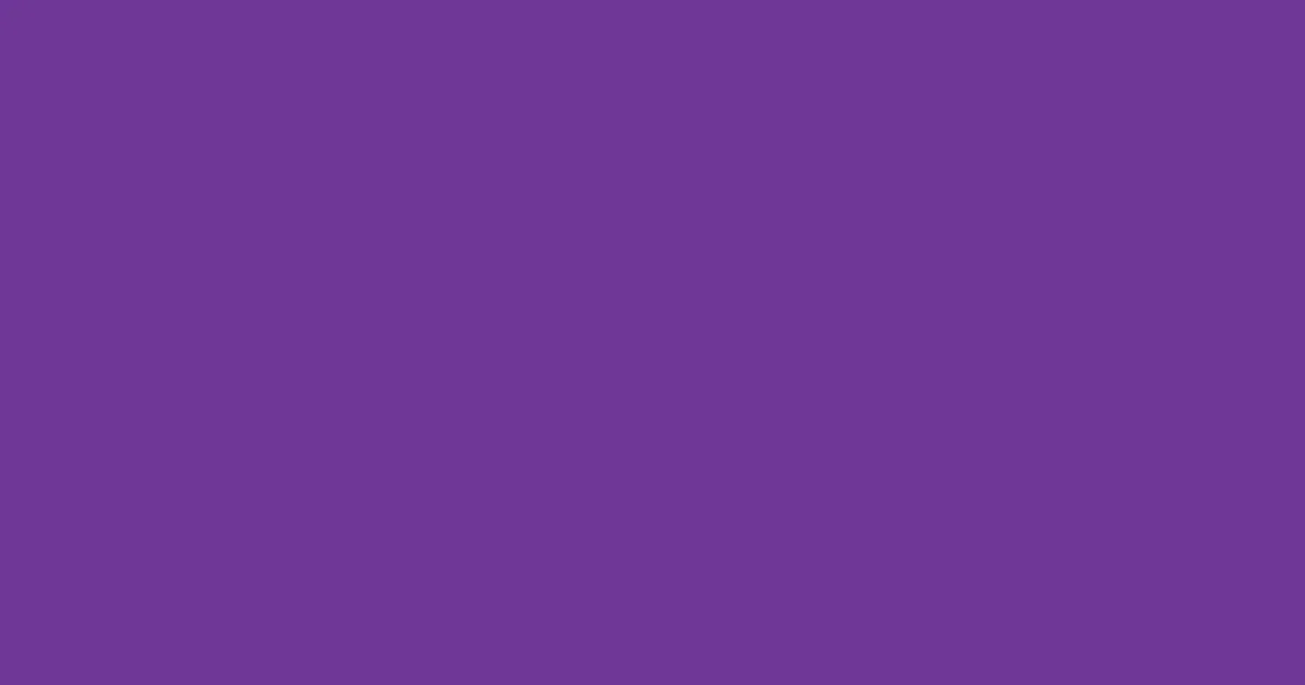 #6f3798 royal purple color image