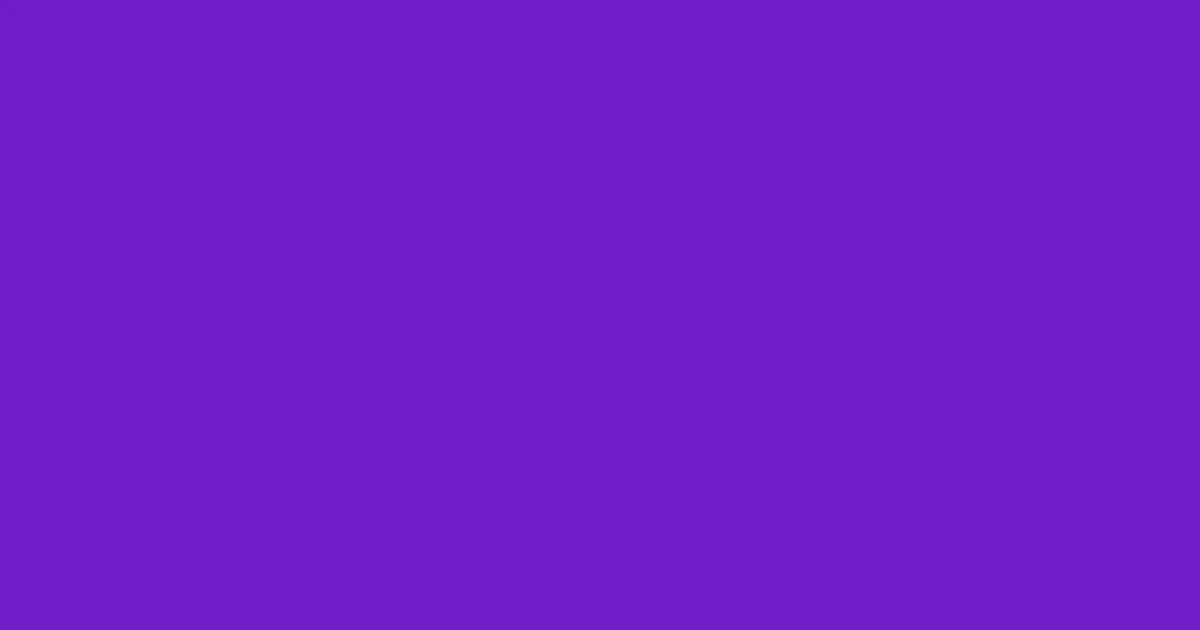 #701dca purple heart color image