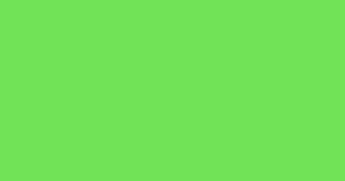 #70e355 pastel green color image