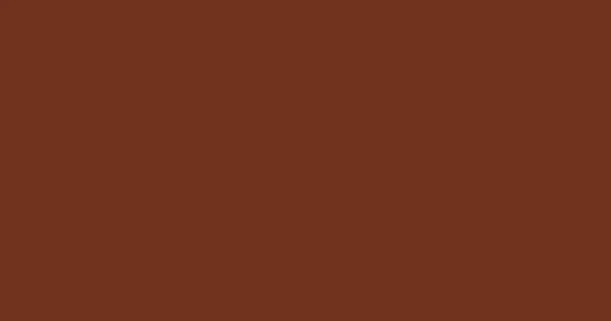 #71321e metallic copper color image