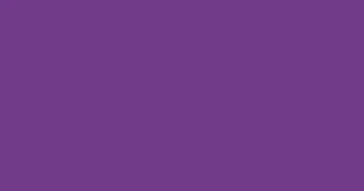 #713a89 vivid violet color image