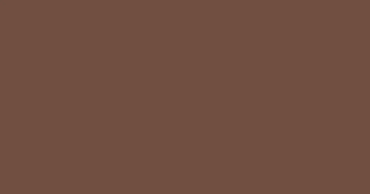 #714f41 tobacco brown color image