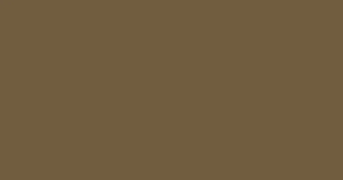 #715d40 tobacco brown color image