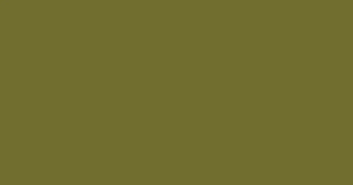 #716d2e pesto color image