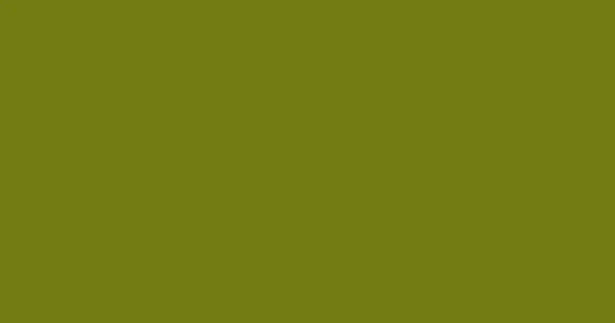 #717b11 olivetone color image