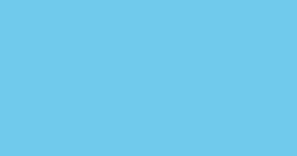 #71caed sky blue color image