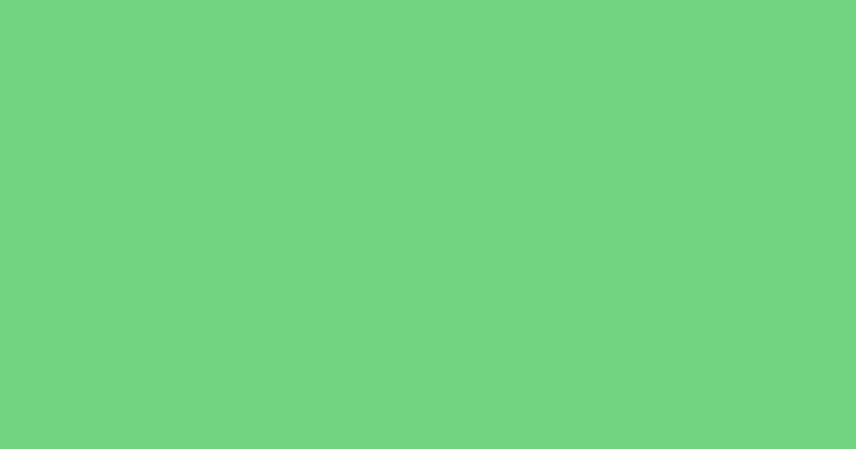#71d480 caribbean green pearl color image
