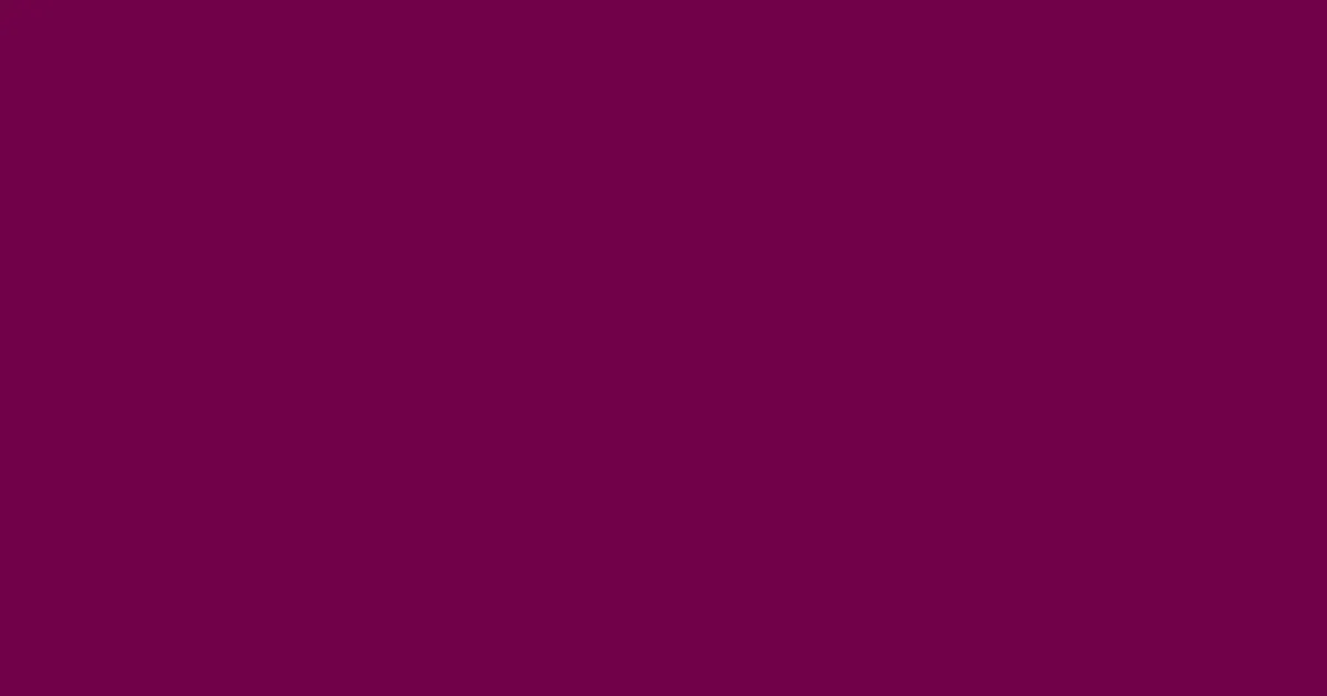#720249 tyrian purple color image