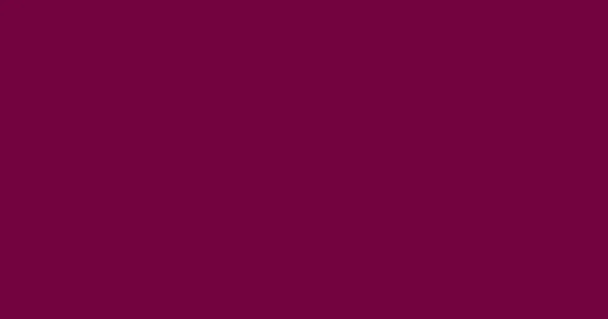 #72033f tyrian purple color image