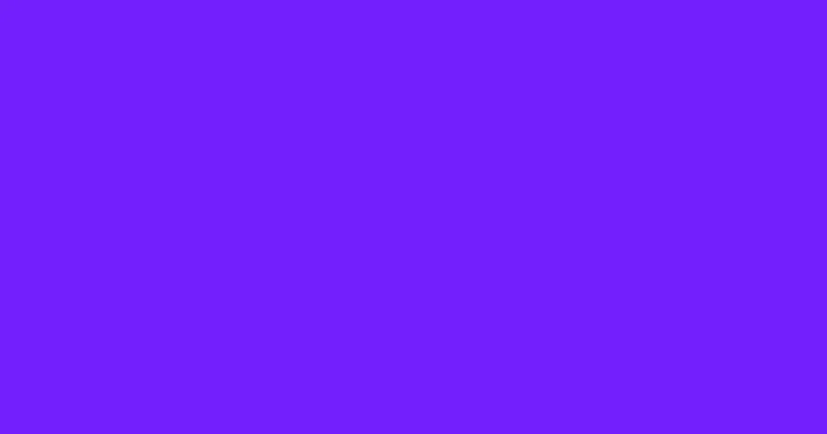 #721ffc electric violet color image