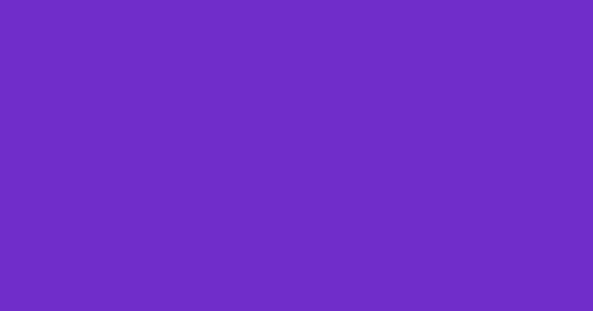 #722dcb purple heart color image