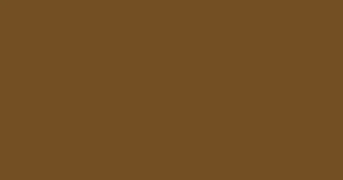 #724f23 raw umber color image