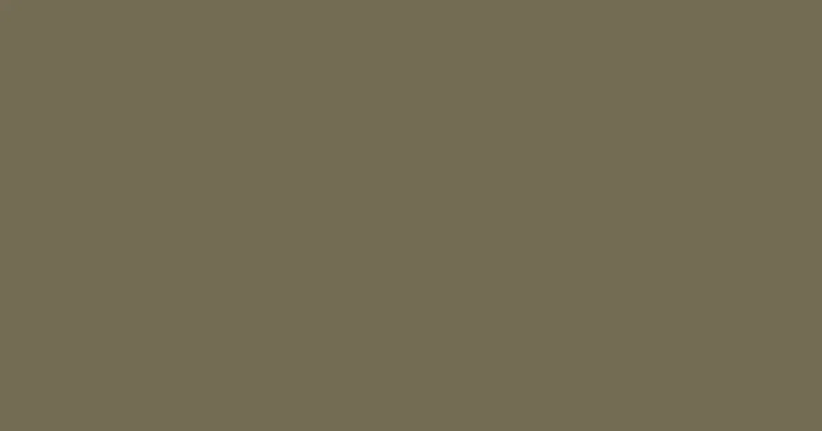 #726c53 peat color image