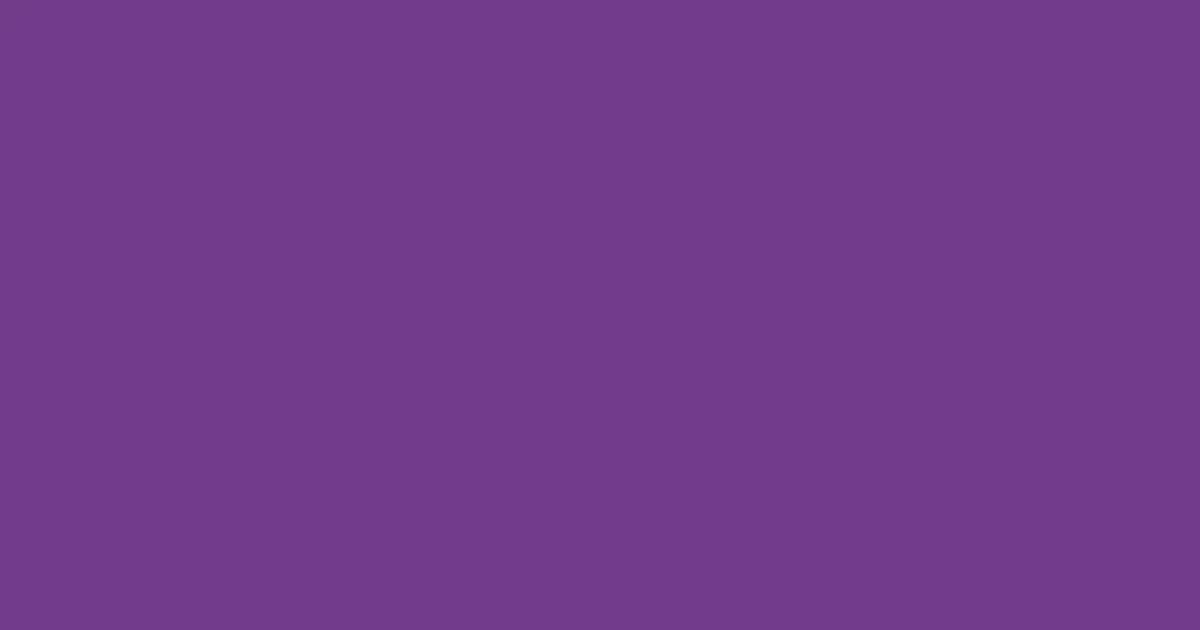 #733b8b vivid violet color image