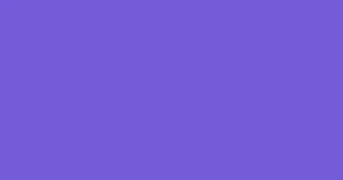 #735bd7 medium purple color image
