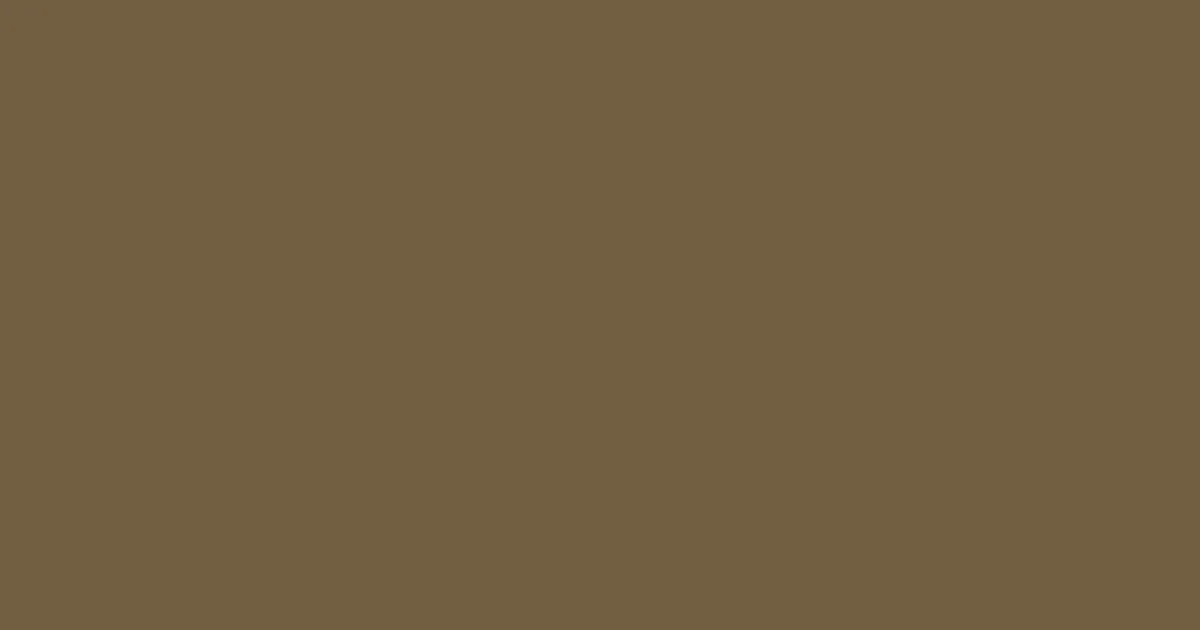 #735e41 tobacco brown color image