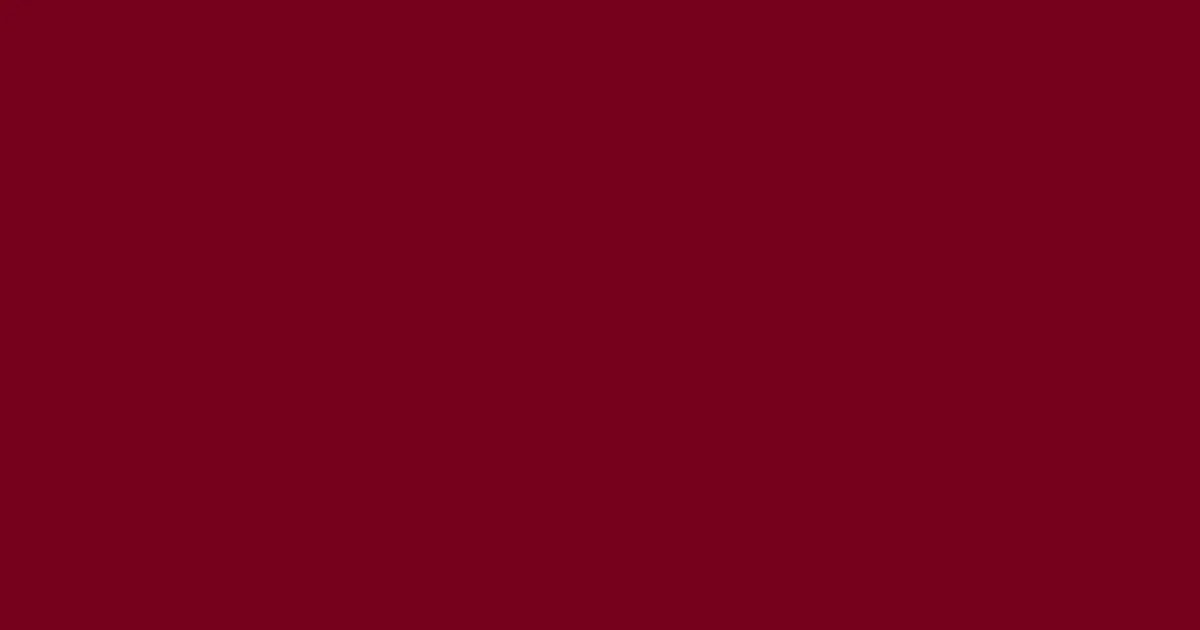 #74001c venetian red color image