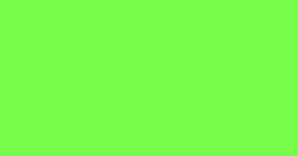#74fd49 screamin' green color image