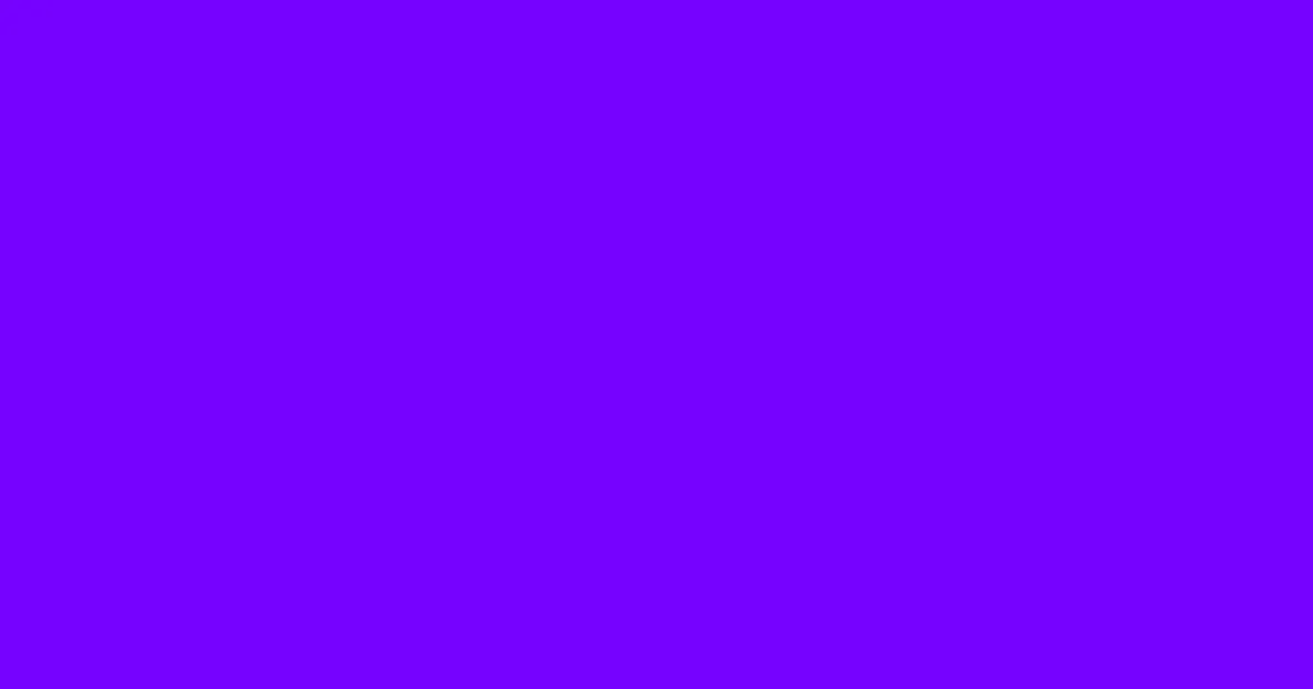 #7501ff electric violet color image