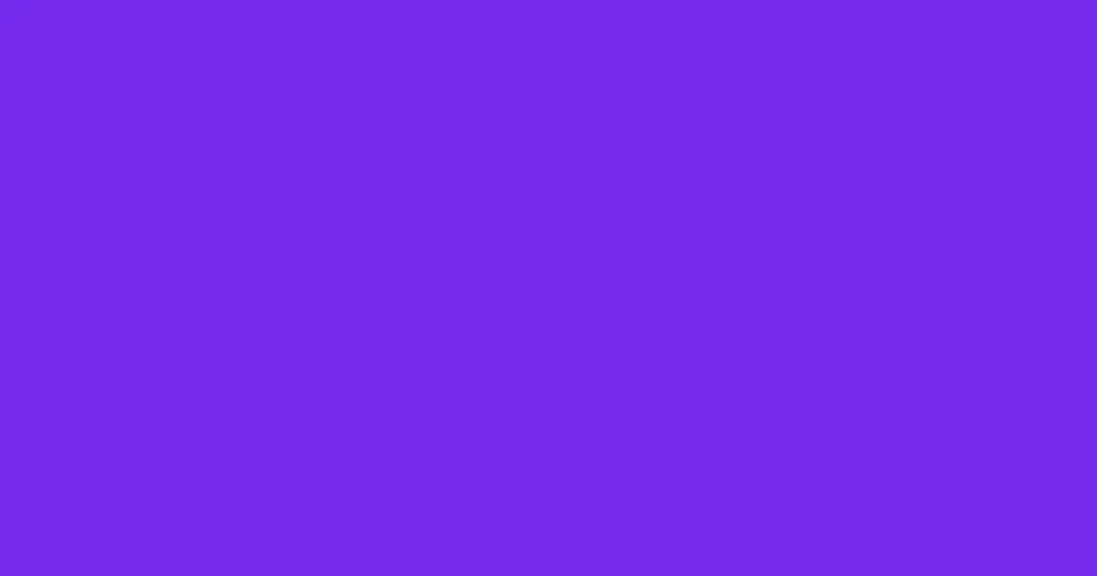 #752bec electric violet color image