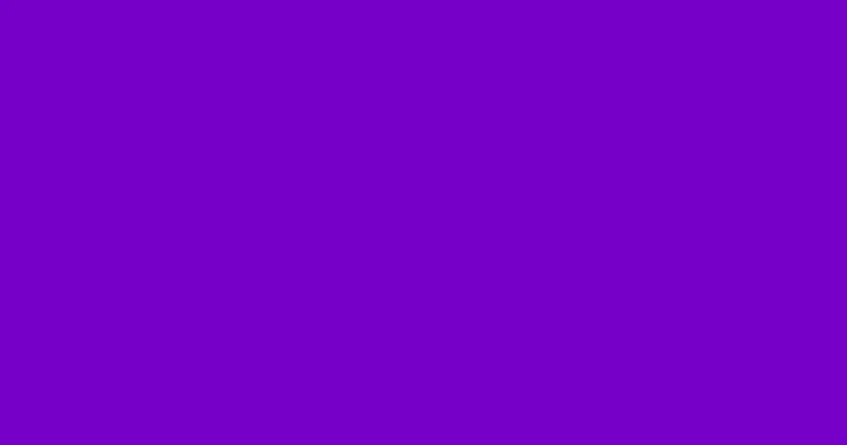 #7700c9 purple color image