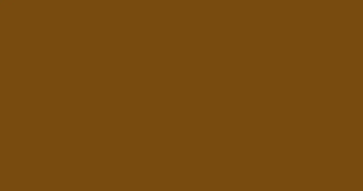 #774b10 raw umber color image