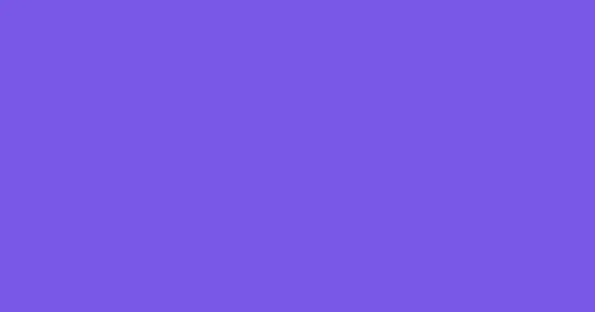 #7858e7 medium purple color image