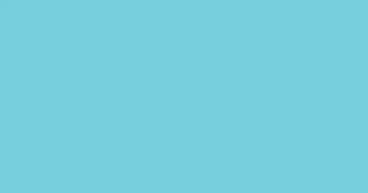 #78cedb aquamarine color image