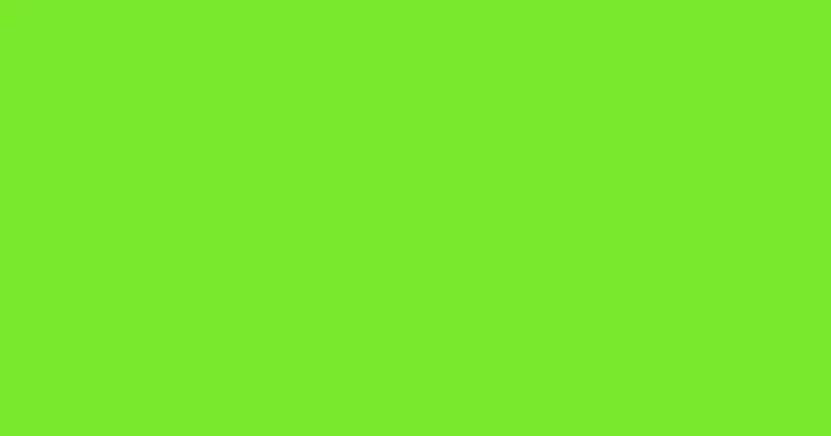 #78e828 green lizard color image