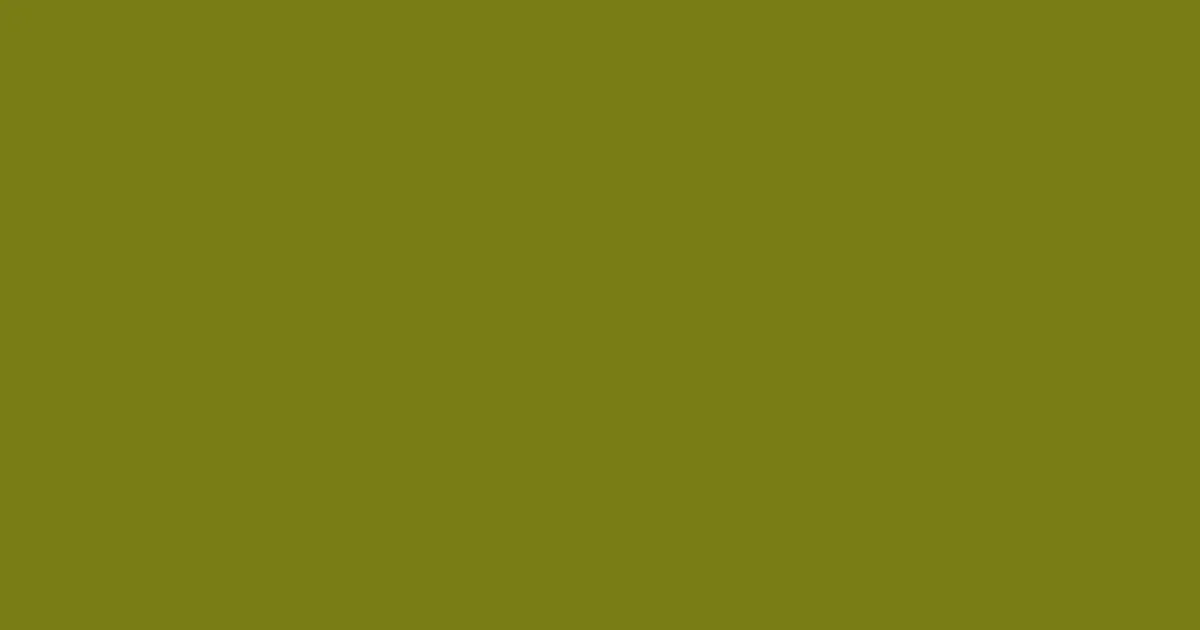 #797c15 trendy green color image