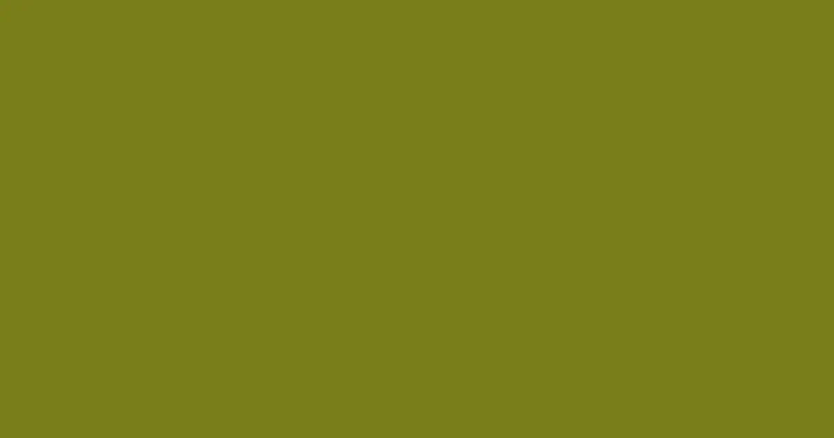 #797e17 trendy green color image