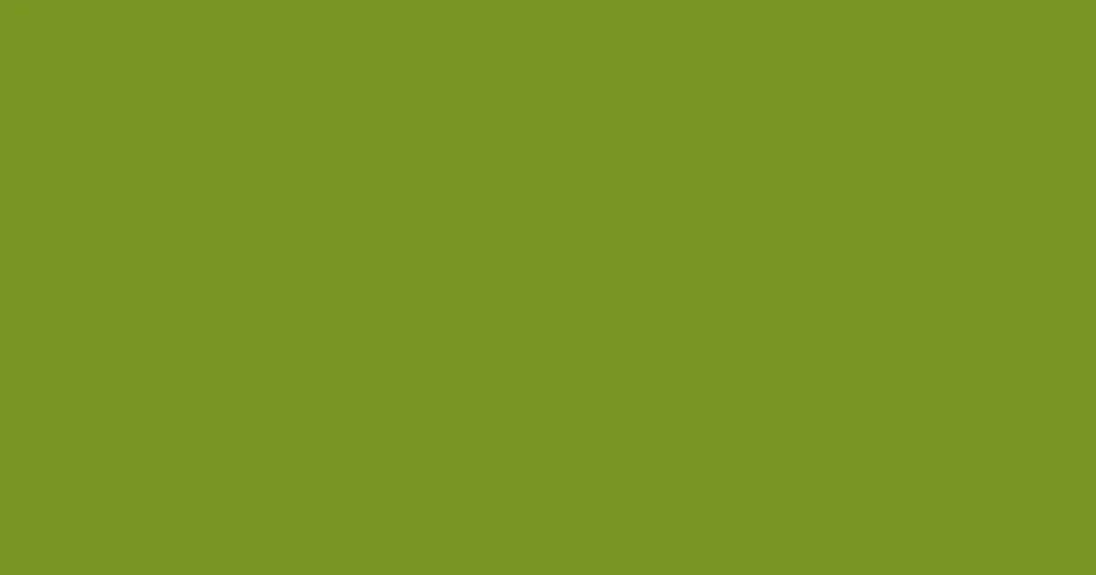 #799524 olive drab color image