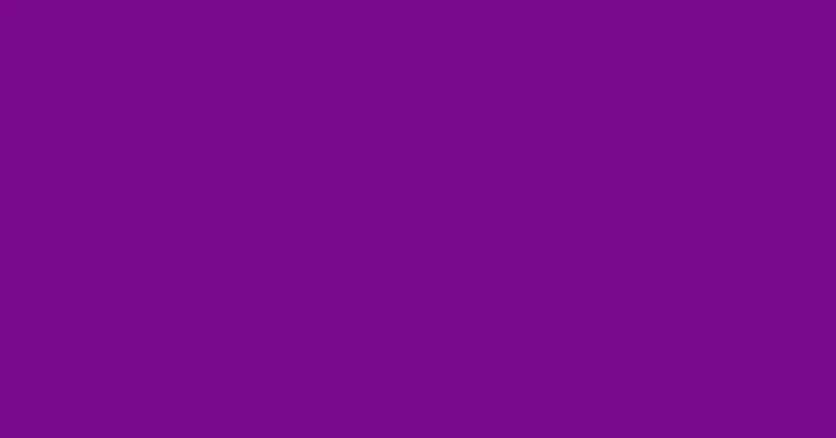 #7a0a8d purple color image