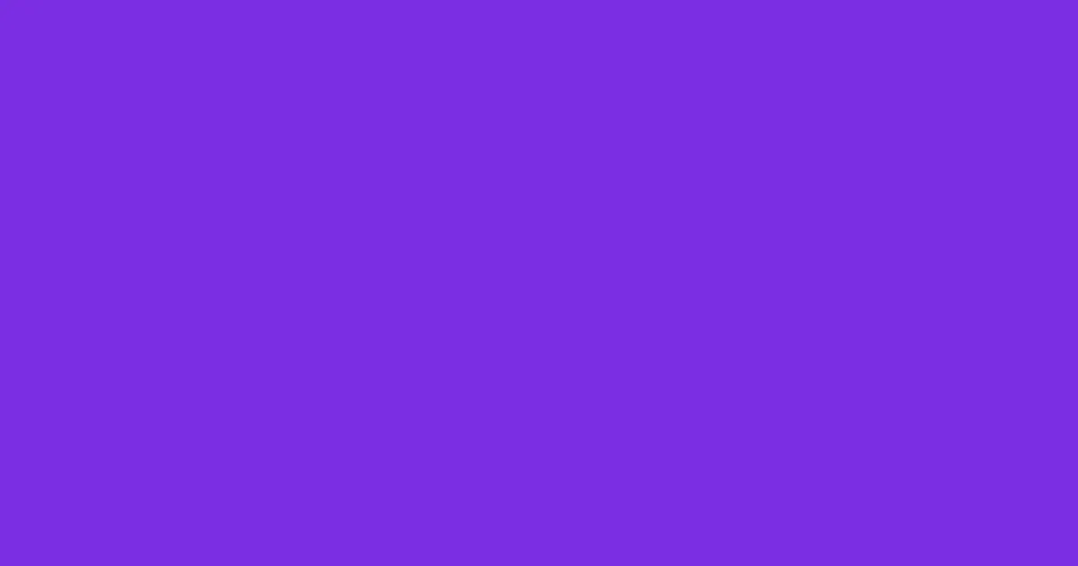 #7a2ee1 purple heart color image