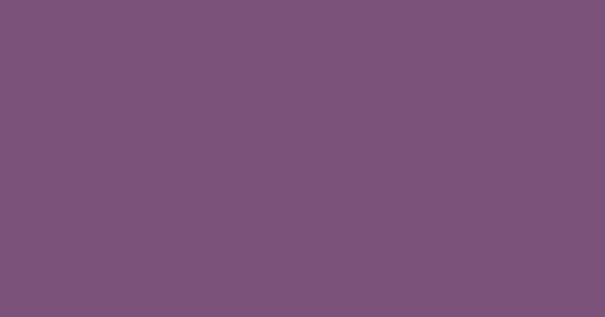 #7a5279 razzmic berry color image