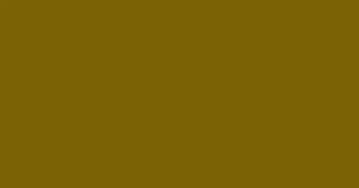 #7a6304 yukon gold color image