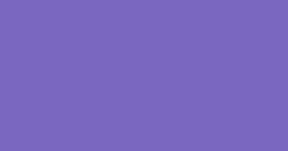 #7a66bf blue violet color image