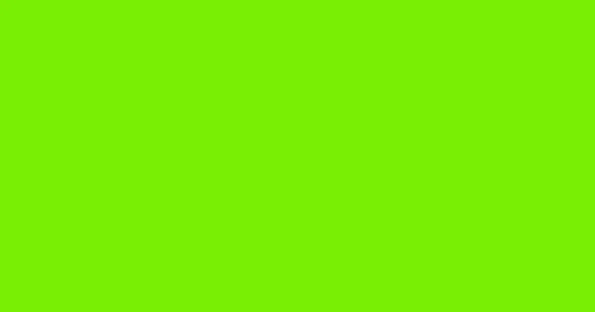 #7aef04 chartreuse color image