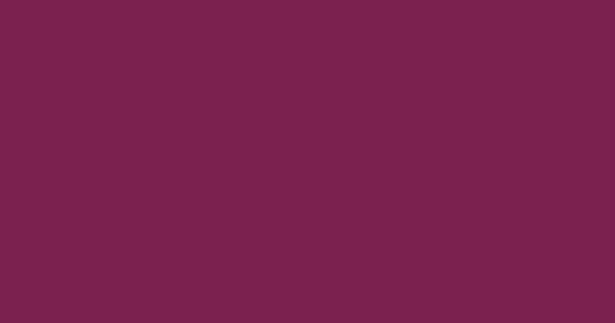 #7b214f tawny port color image