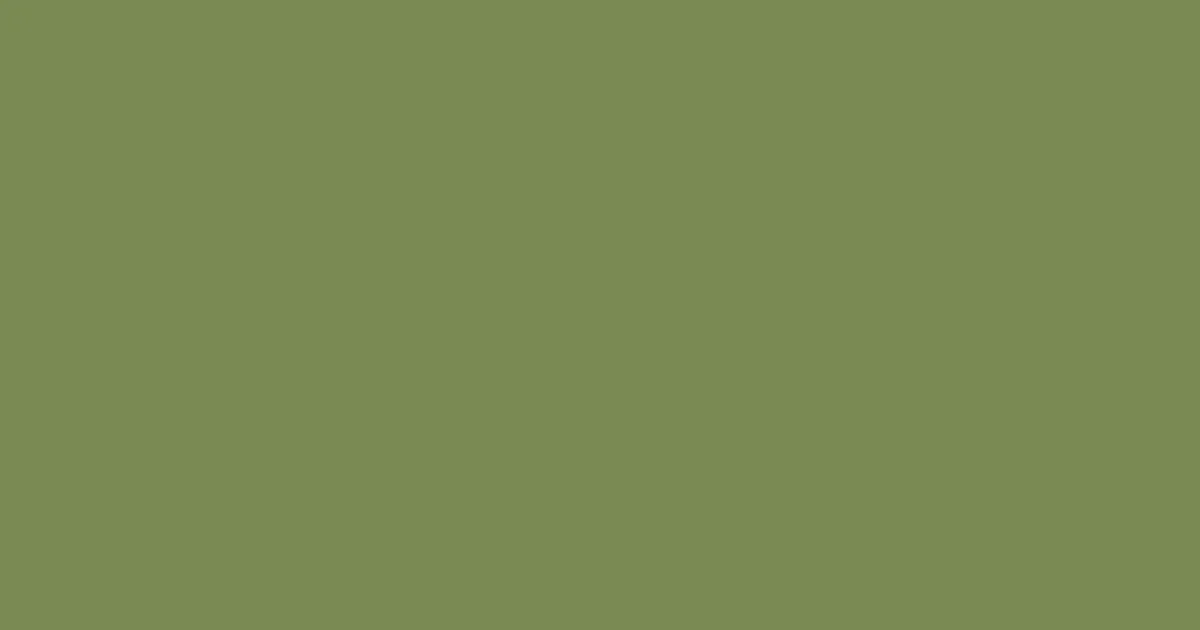 #7b8953 asparagus color image