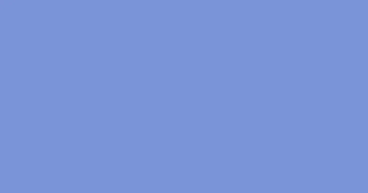 7b94d8 - Chetwode Blue Color Informations