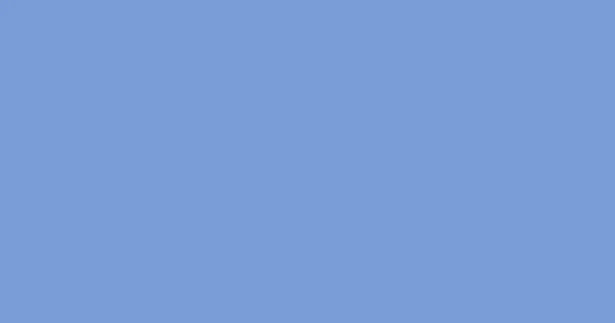 7b9bd7 - Chetwode Blue Color Informations