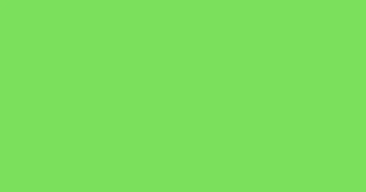 #7be05c pastel green color image