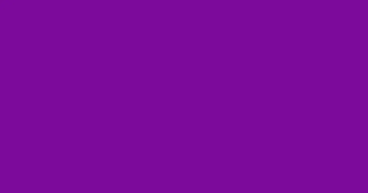 #7c0a9c purple color image