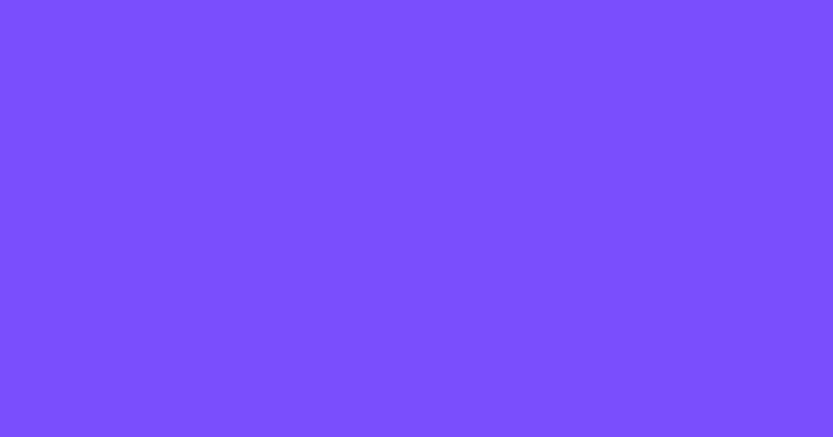 #7c4efe blueberry color image