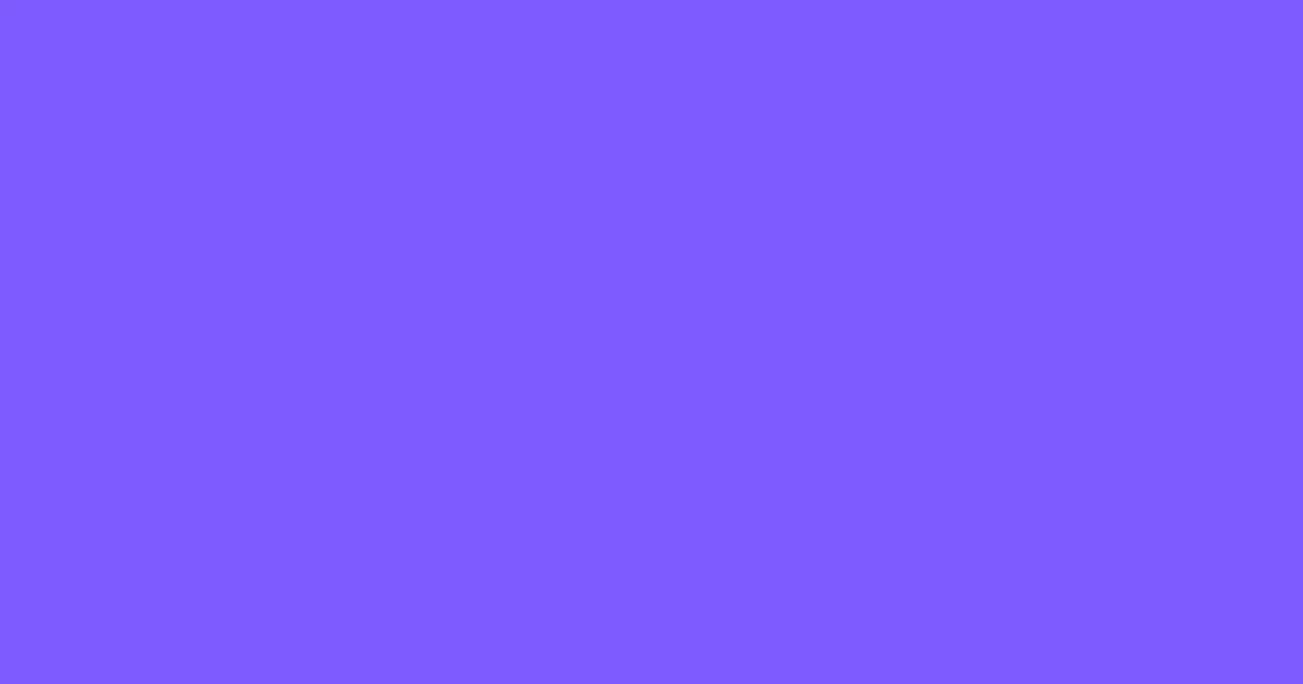 #7c5bfe blueberry color image