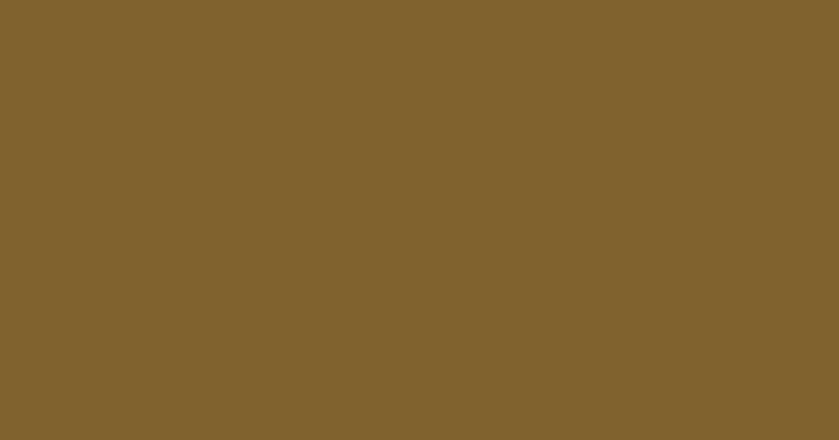 #7c632e pesto color image