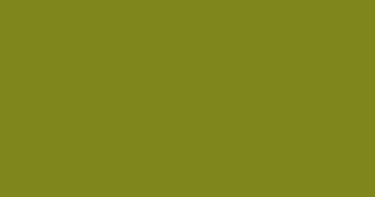 #7c851c trendy green color image