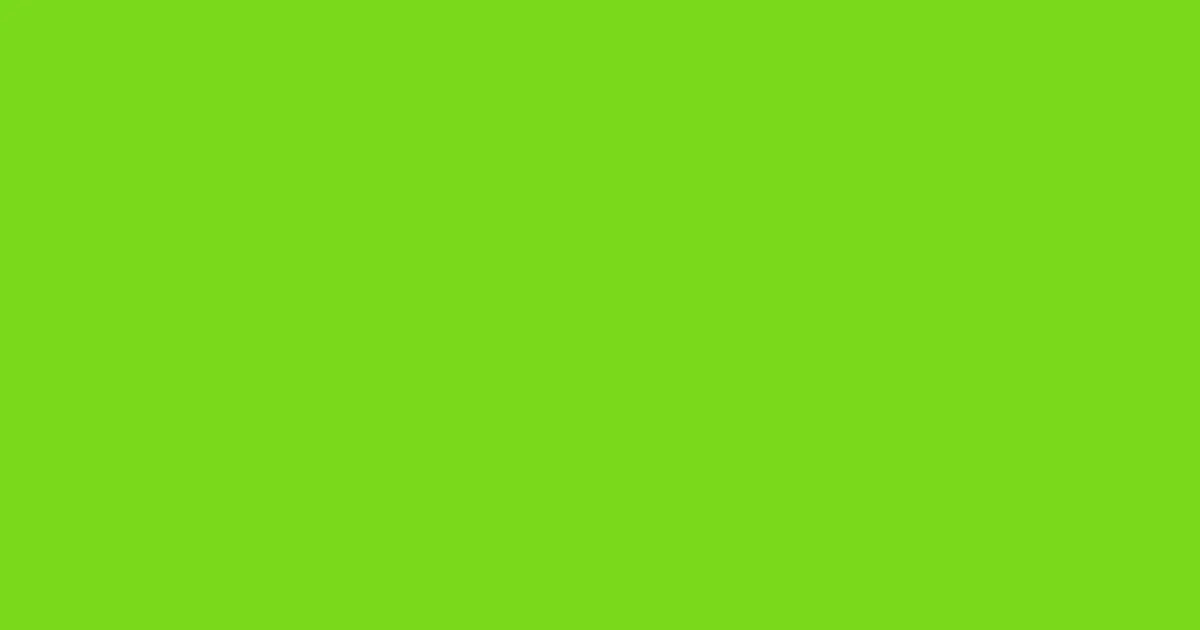 #7cd91e lima color image