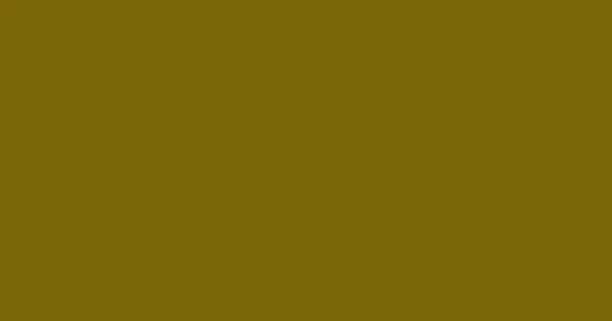 #7d6708 yukon gold color image